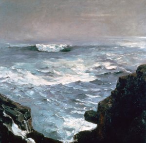 Top Kayası, 1895 by Winslow Homer
