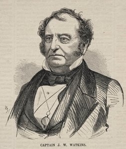 Kaptan JW Watkins, 1857. by Winslow Homer