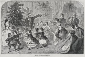 Noel--Yılbaşını Toplayan Noel Ağacı by Winslow Homer