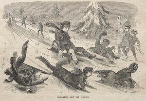 Kapıdan Kaçış, 1857. by Winslow Homer