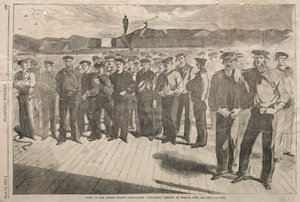 Amerika Birleşik Devletleri Steam-Sloop Colorado Mürettebatı, Haziran 1861, 1861, Boston
