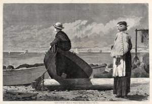 Babalar Geliyor!, 1873. by Winslow Homer