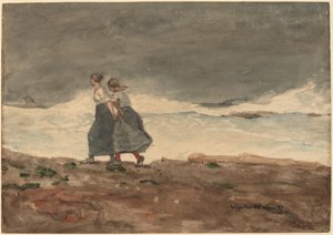 Tehlike by Winslow Homer