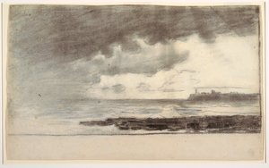 Çizim, Cullercoats Körfezi, İngiltere, 1881 by Winslow Homer