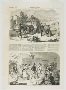 Mısırları Eve Götürmek ve Harman Sonrası Dans by Winslow Homer