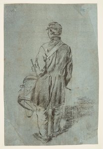 Arkadan Görülen Davulcu by Winslow Homer