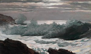 Denizde Fırtınadan Sonra Sabah Erken by Winslow Homer