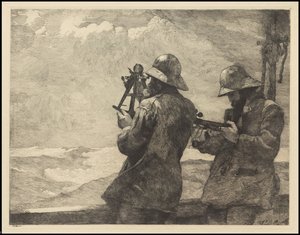 Sekiz Çan, 1887, muhtemelen 1940 dolaylarında basılmış by Winslow Homer