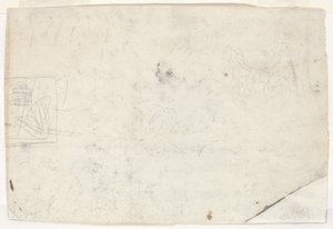 At Sırtı ve Diğer Çalışmalar Üzerine Şekil [verso] by Winslow Homer