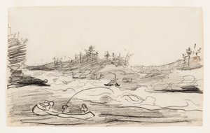 Rapids'deki balıkçılar by Winslow Homer