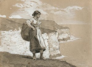 Flamborough Başkanı, İngiltere by Winslow Homer