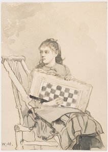 Dama Tahtalı Glrl by Winslow Homer