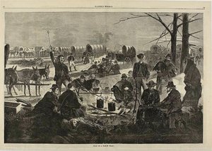 Bir Vagon Treninin Durması by Winslow Homer