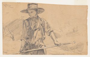 saman yapımı by Winslow Homer