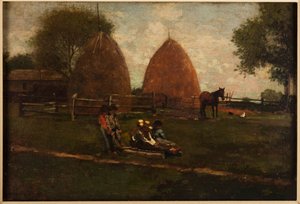 Samanlıklar ve Çocuklar by Winslow Homer
