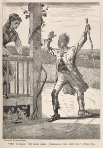 Merhaba! H-O-O-O! Geldi. Jumboloro Önce Söyle, 1869. by Winslow Homer