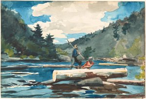 Hudson Nehri, Günlüğü by Winslow Homer
