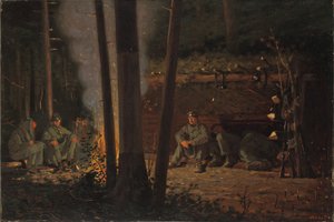 Yorktown Önünde (tuval üzerine yağlı boya) by Winslow Homer
