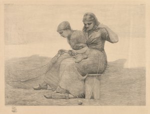 Ağları Onarmak. by Winslow Homer
