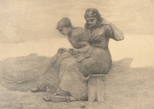 Gözyaşlarını Onarmak, 1888. by Winslow Homer