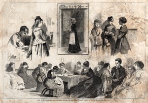 New York Hayır Kurumları - St. Barnabas Evi, 304 Mulberry Caddesi, 1874. by Winslow Homer