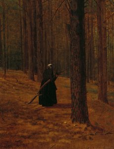 Fırça toplayan Yaşlı Kadın, 1865 by Winslow Homer