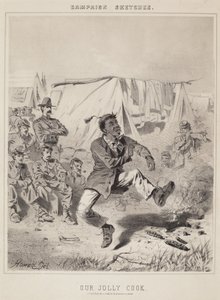 Neşeli Aşçımız (Kampanya Eskizleri) by Winslow Homer
