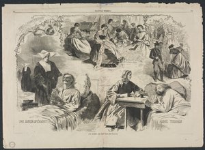 Kadınlarımız ve Savaş, 1862. by Winslow Homer