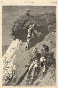 Kum Kırlangıç Kolonisine Baskın by Winslow Homer