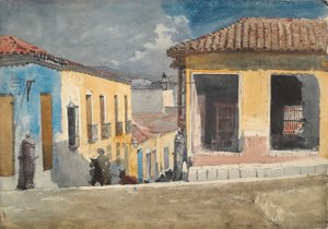 Santiago de Cuba: Sokak sahnesi by Winslow Homer