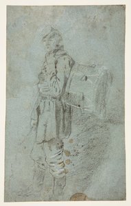 Bir Davulcunun Yan Görünümü by Winslow Homer