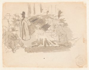 Askerler Kamp by Winslow Homer