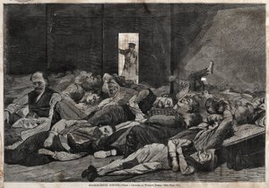 İstasyon Evi Kiracıları, 1874. by Winslow Homer