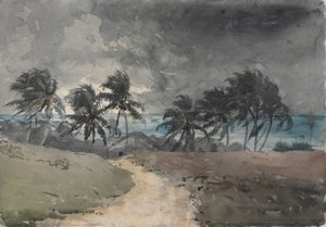 Fırtına, Bahamalar by Winslow Homer