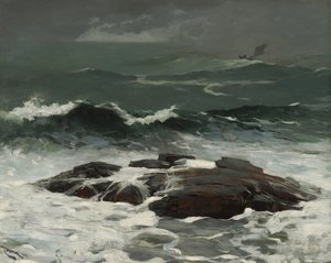 Yaz Fırtınası, 1904 by Winslow Homer