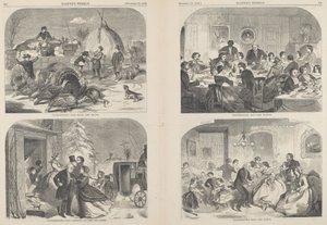 Şükran Günü - Yollar ve Araçlar [sol üst], 1858