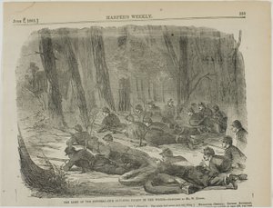 Potomac Ordusu-Ormandaki Dış Karakolumuz by Winslow Homer