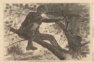Potomac Ordusu - Picket Duty'de Keskin Nişancı, 1862. by Winslow Homer