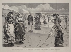 The Beach at Long Branch, 21 Ağustos 1869