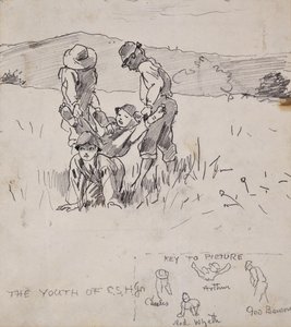 Böcek ve Kama, by Winslow Homer