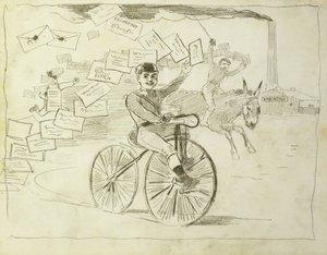 Bisiklet Habercisi, by Winslow Homer
