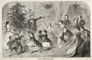 Noel Ağacı, 1858. by Winslow Homer