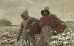 Pamuk Toplayıcılar, 1876 by Winslow Homer