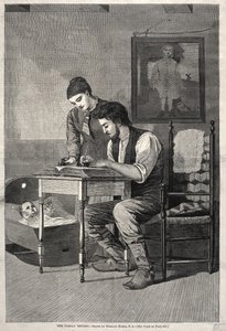 Aile Kaydı, 1875. by Winslow Homer