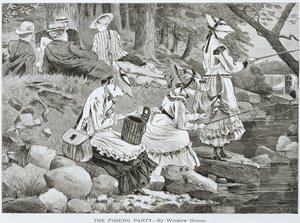 "Balıkçılık Partisi--" by Winslow Homer