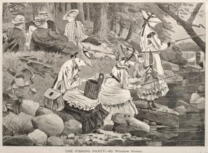 Balıkçılık Partisi, 1869. by Winslow Homer