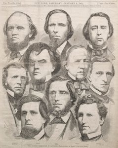 Kongrede Georgia Delegasyonu, 1861. by Winslow Homer