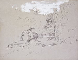 Balayı, 1875 by Winslow Homer