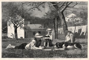 Öğlen, 1873. by Winslow Homer