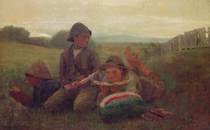 Karpuz Çocuklar, 1876 by Winslow Homer